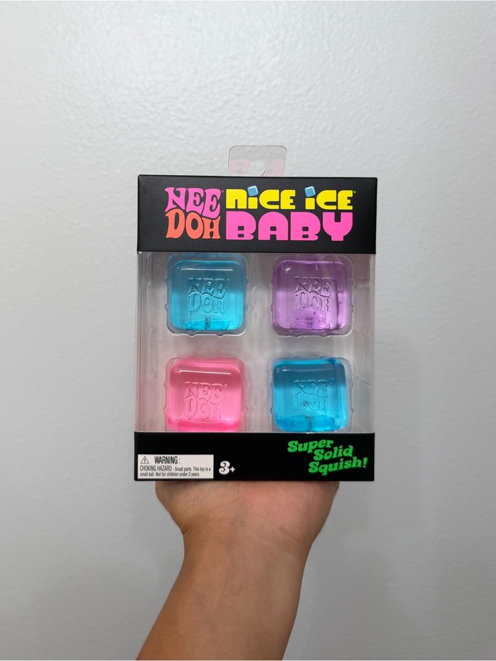 NEW Needoh Nice Ice Baby 4-pack